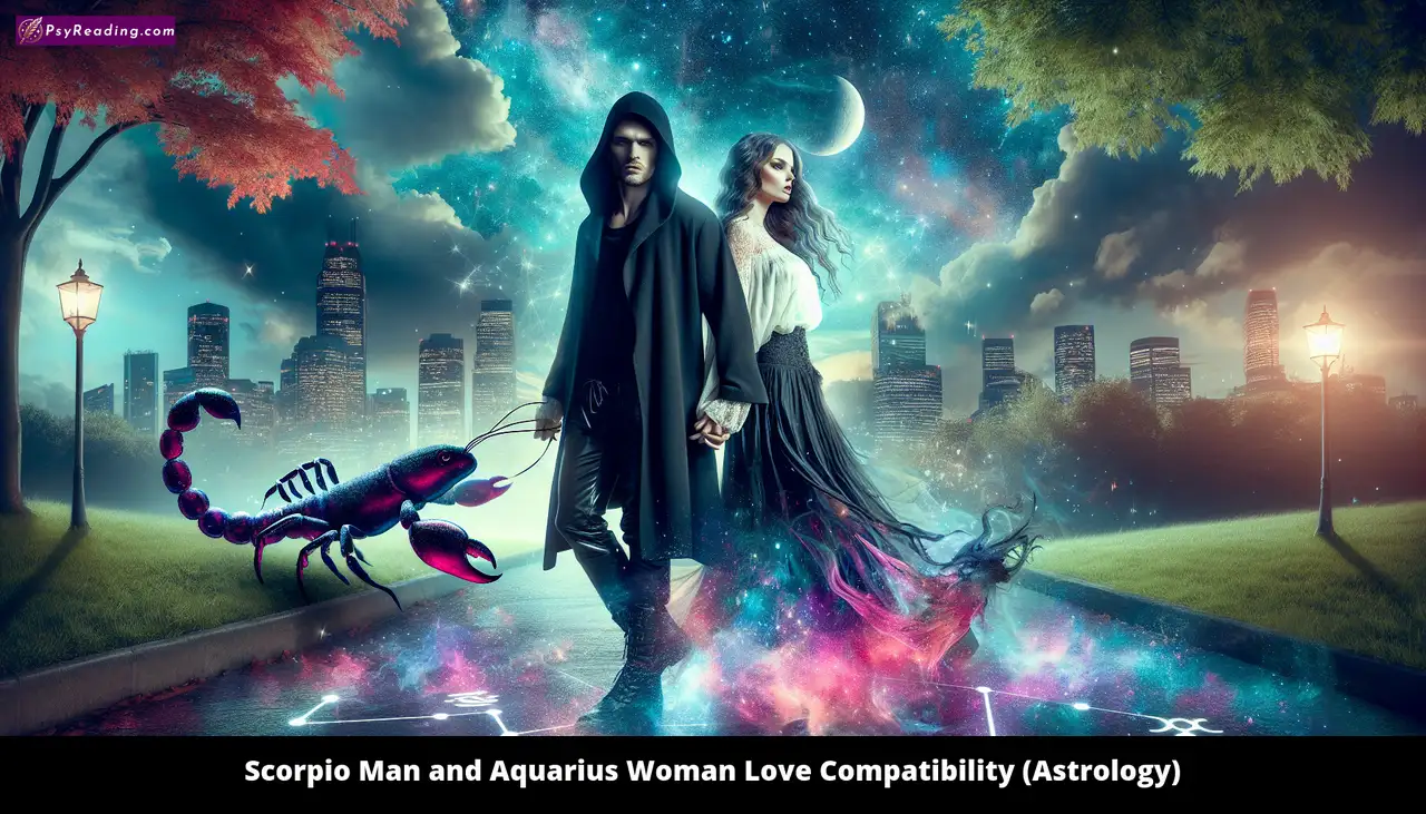 Scorpio Man and Aquarius Woman Astrological Love
