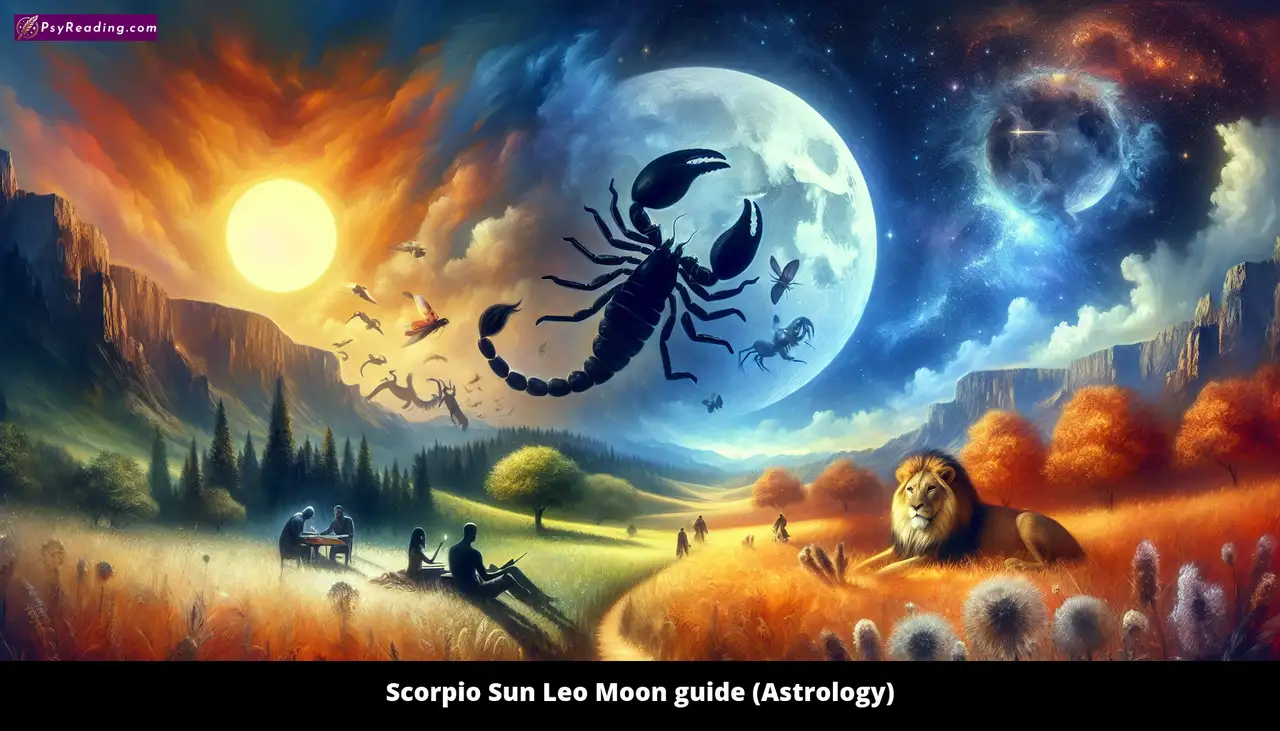 Astrological guide: Scorpio Sun, Leo Moon