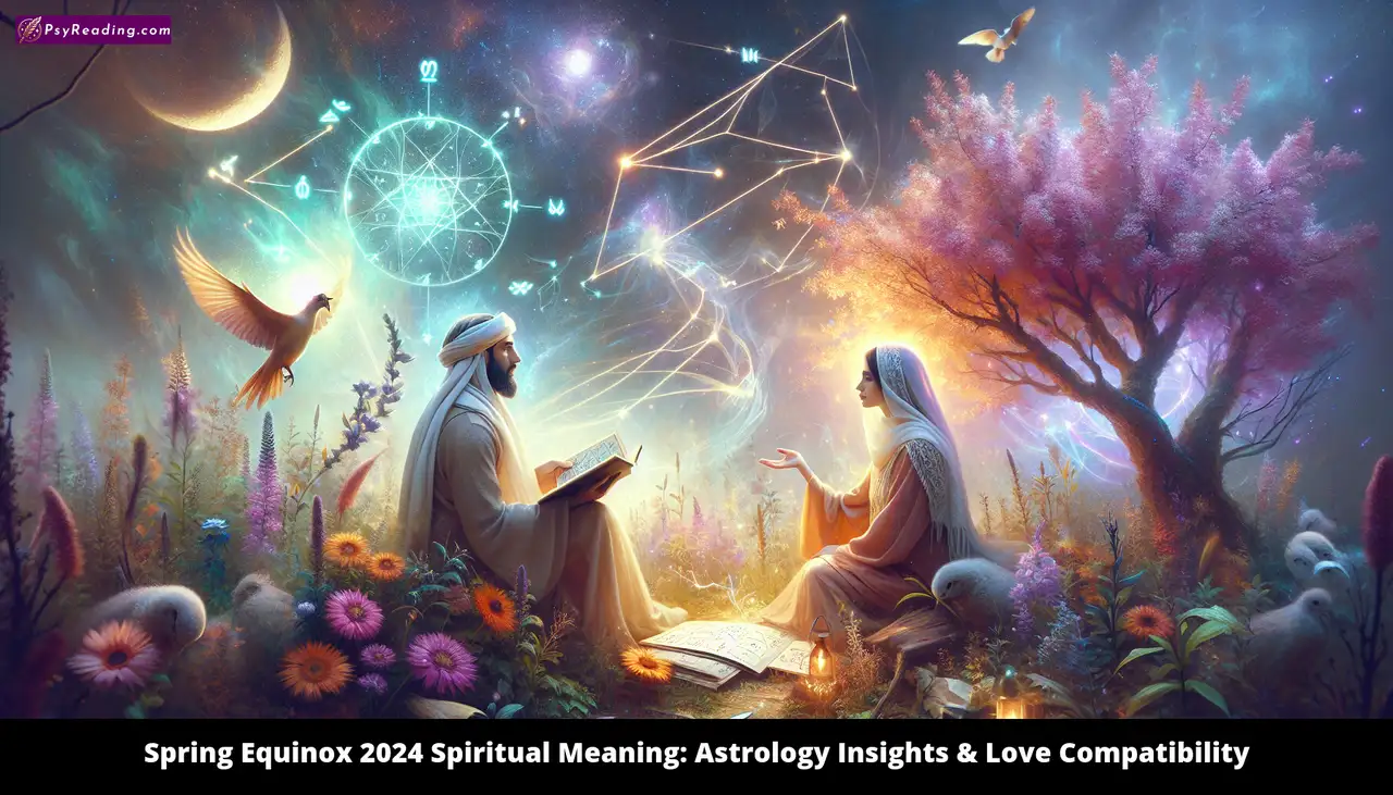 Astrological insights on Spring Equinox 2024.