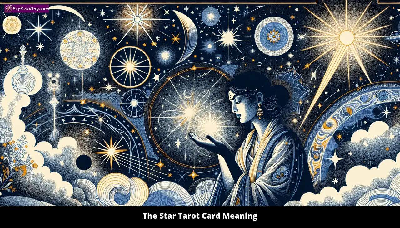 Star tarot card with deep meaning.