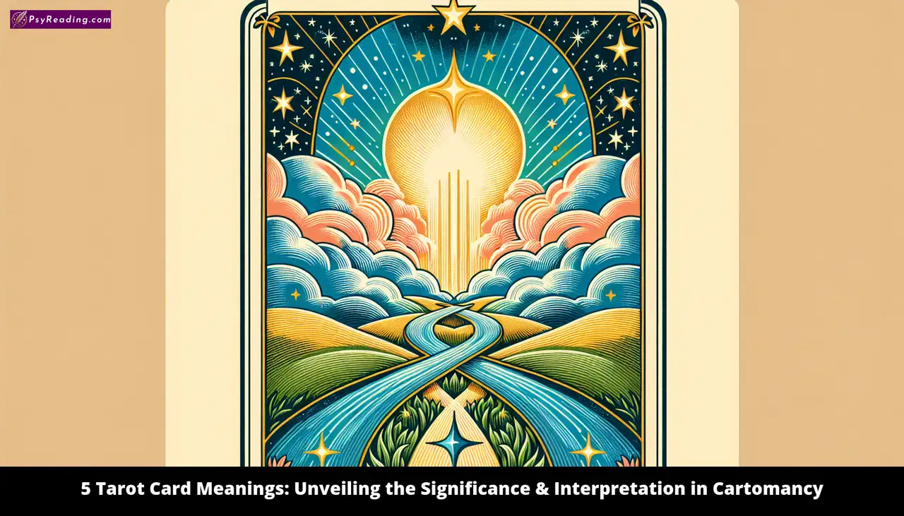 Tarot cards representing deep meanings and interpretations.