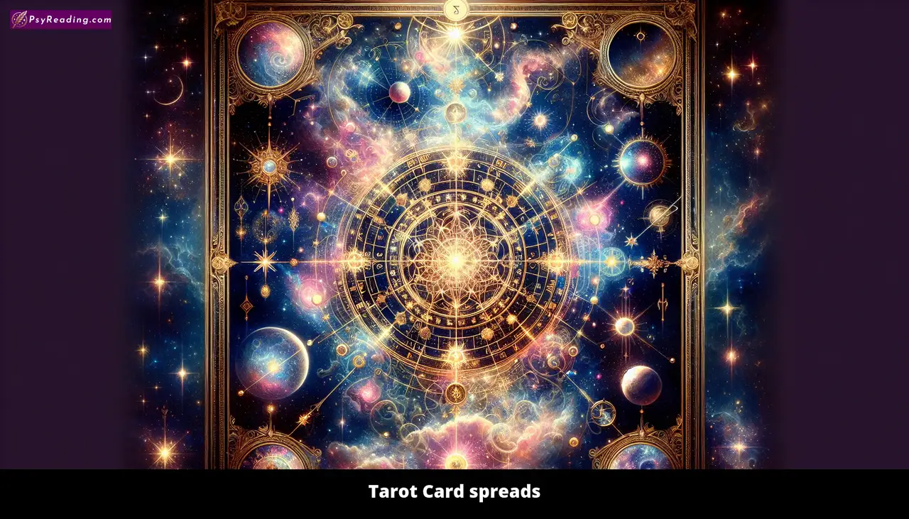 Tarot Card spreads - divination and guidance.