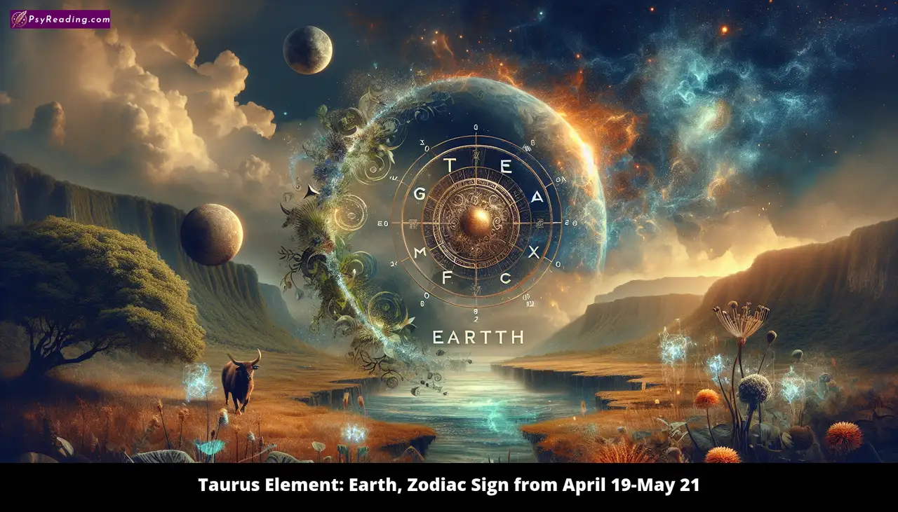 Taurus Earth Element Zodiac Sign: April 19-May 21