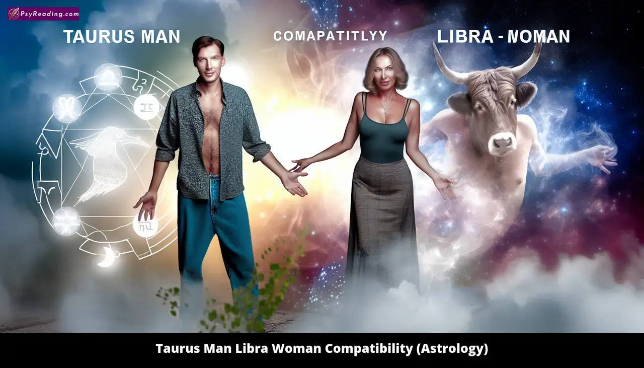 Taurus man and Libra woman astrological compatibility.