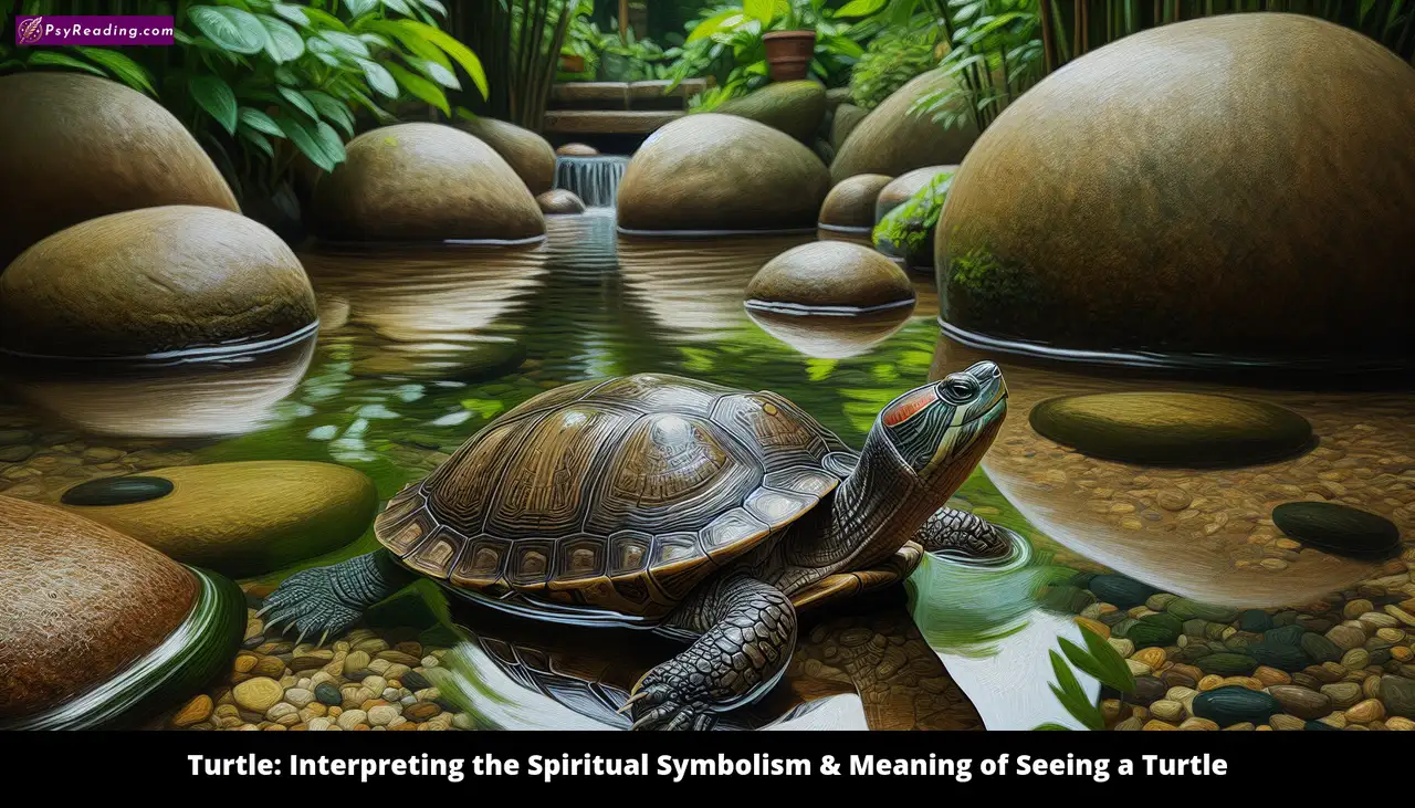 Spiritual symbolism of a turtle interpreted.