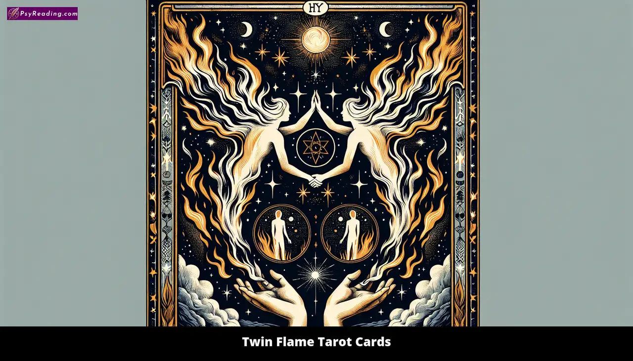 Twin Flame Tarot Cards - Divine Connection
