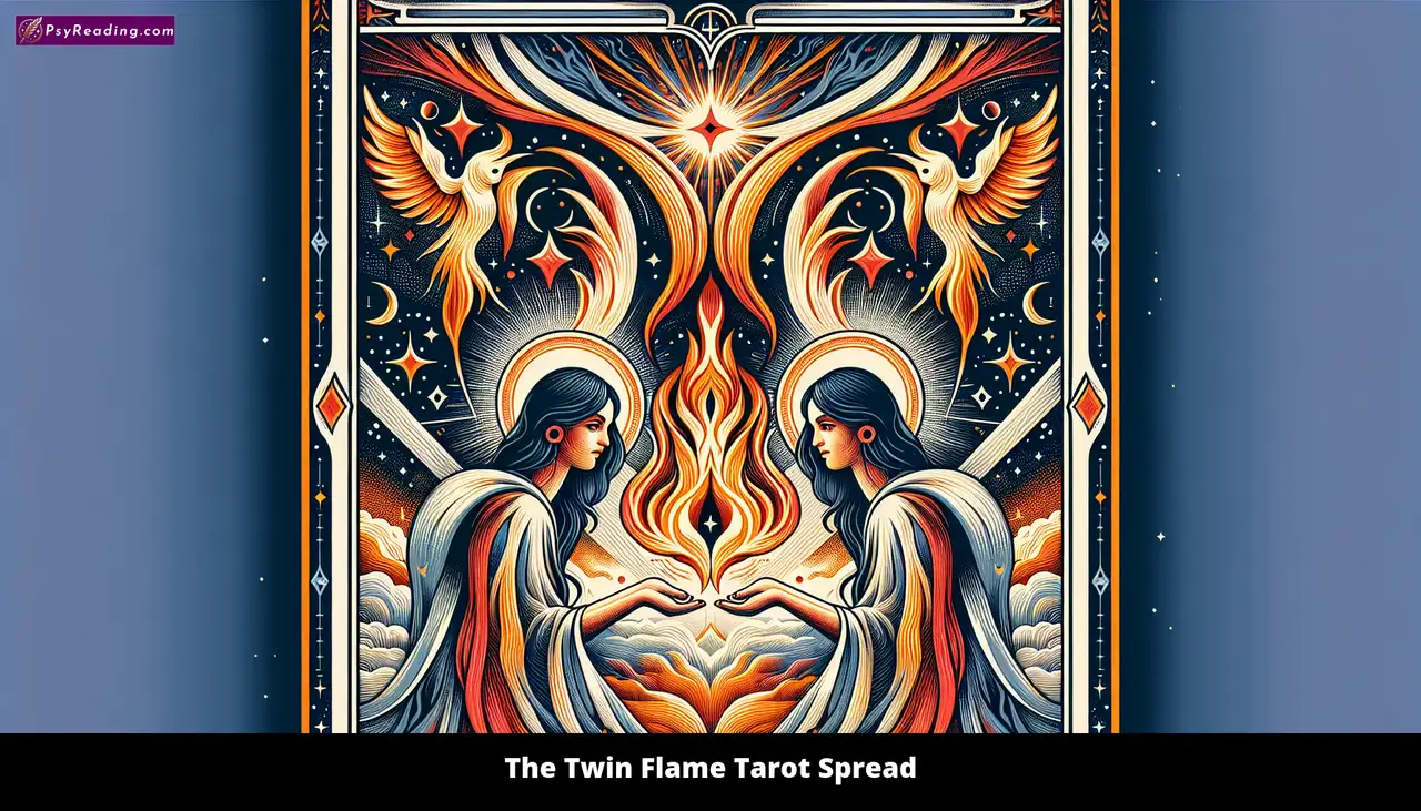 Twin Flame Tarot Spread - Divine Connection