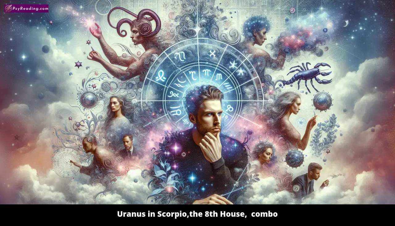 Uranus in Scorpio, 8th House Astrological Combination