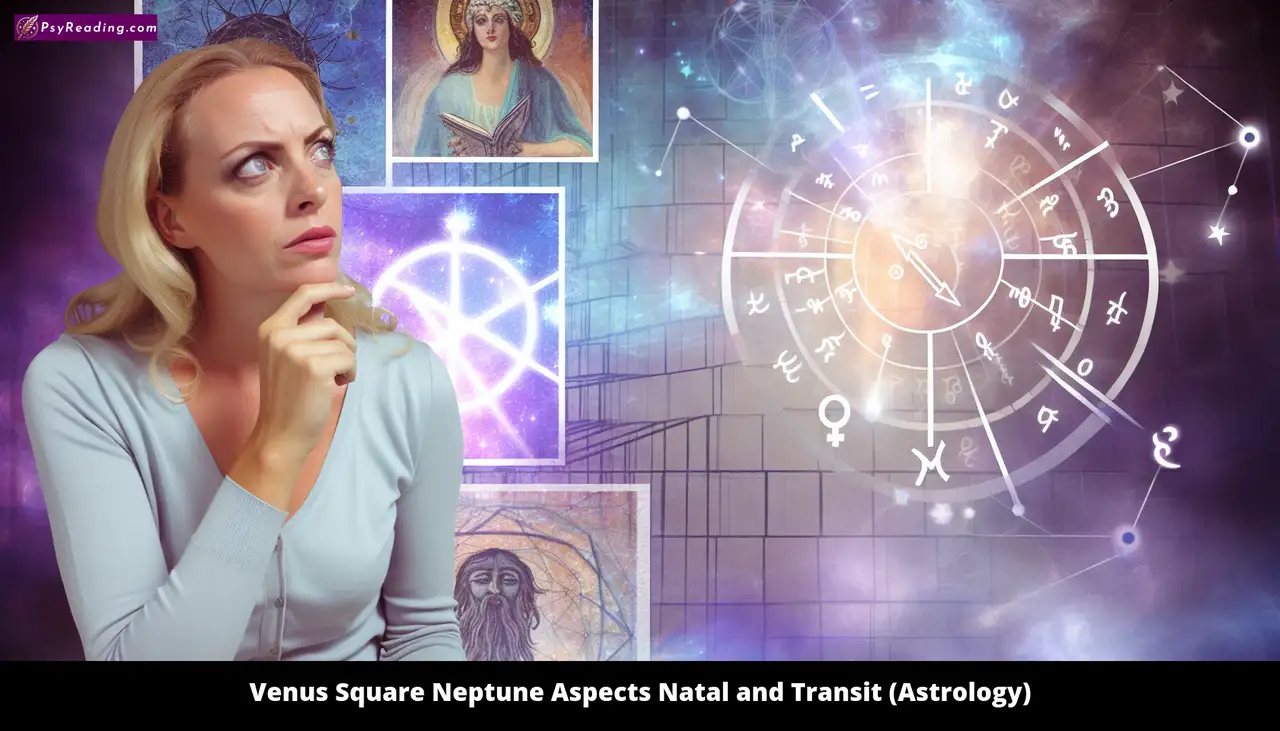 Venus Square Neptune Natal and Transit Astrology