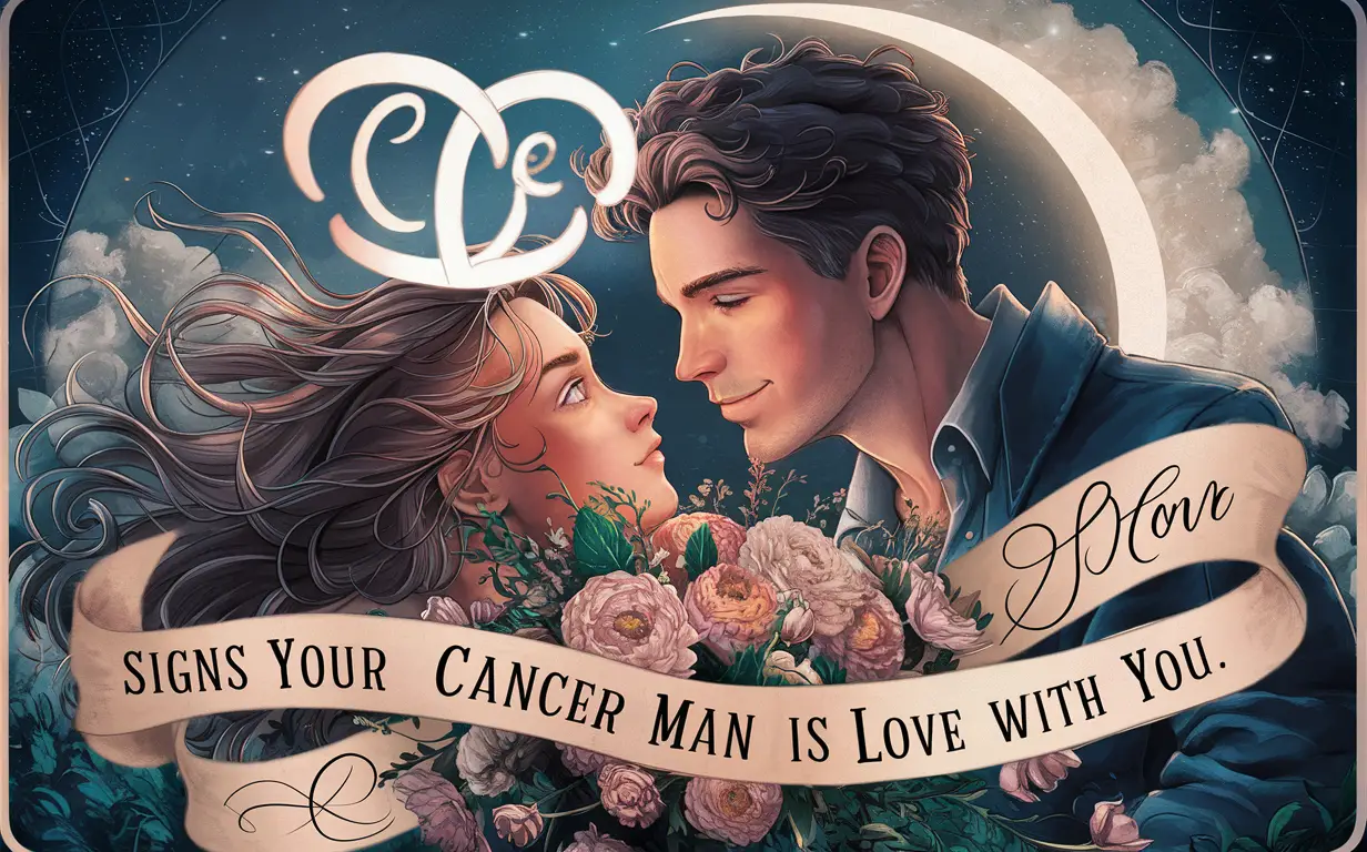 Cancer man's love signs: 5 unmistakable cues